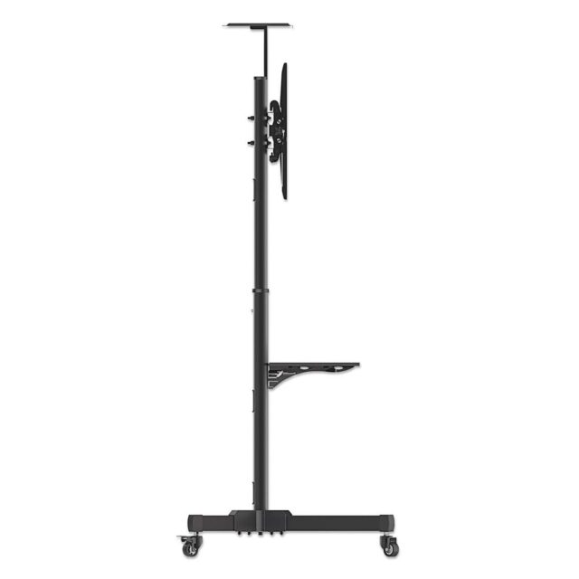 Manhattan TV & Monitor Mount  Trolley Stand  1 screen  Screen Sizes: 37-65   Black  VESA 200x200 to 600x400mm  Max 40kg  LFD  Lifetime Warranty - imagine 4