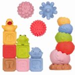 Tullo Sensory blocks – Montessori educational set  18 pieces - imagine 2