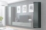 Cama Full cabinet VIGO '180' 180/40/30 grey/grey gloss - imagine 2