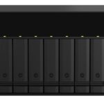 QNAP TS-873A NAS Tower Ryzen Embedded V1500B 8 GB DDR4 0 TB QuTS hero Black