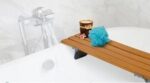 Bath seat with wooden slats - imagine 3
