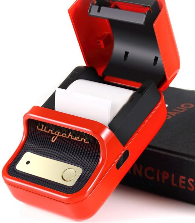 Niimbot B21S Label Printer Red - imagine 6