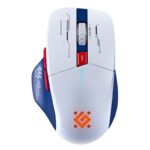 MOUSE DEFENDER GM-126 TISA RF+BT OPTIC 1600dpi 6P WHITE - imagine 4