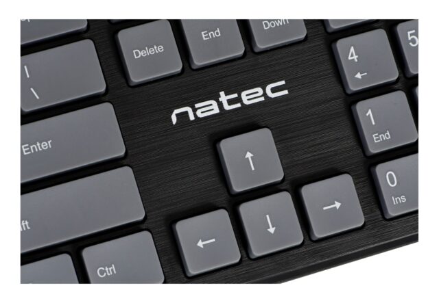 NATEC Discus 2 keyboard USB USB US Slim - imagine 10