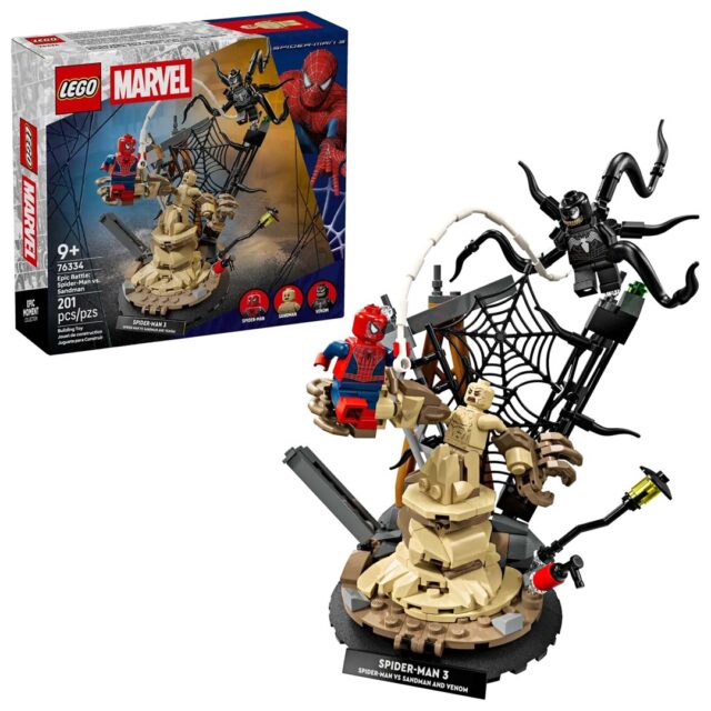 LEGO MARVEL 76334 Epic Battle: Spider-Man vs. Sandman - imagine 8