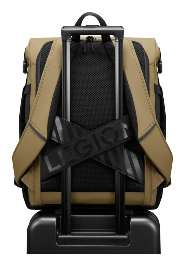 Lenovo GX41U39298 laptop case 40.6 cm (16 ) Backpack Black  Yellow - imagine 2