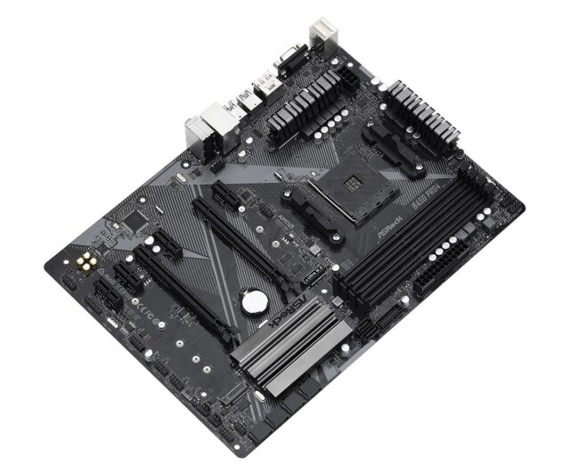 Asrock B450 Pro4 R2.0 Socket AM4 ATX AMD  B450 - imagine 3