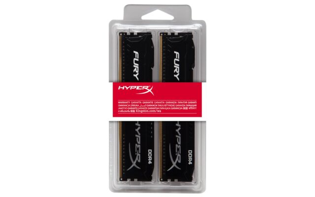 HyperX FURY Black 32GB DDR4 2666MHz Kit memory module - imagine 5