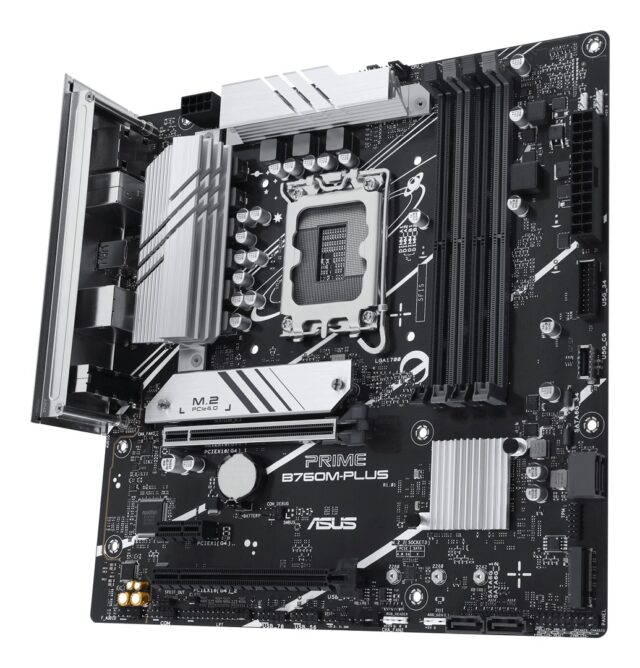 ASUS PRIME B760M-PLUS Intel B760 LGA 1700 micro ATX - imagine 4