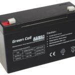 Green Cell AGM Battery 6V 12Ah 12.000 mAh Sealed Lead Acid (VRLA)
