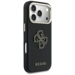Case Guess FW Resin Logo for iPhone 17 Pro black - imagine 4
