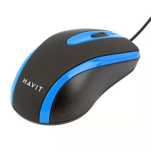 Havit HV-MS753 universal mouse (black/blue) - imagine 3