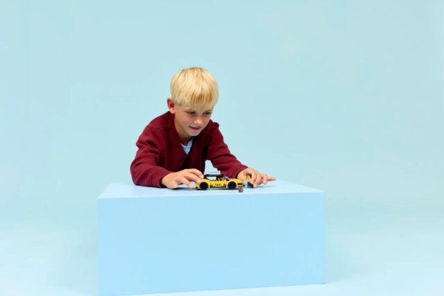 LEGO CITY 60487 Yellow Taxi - imagine 8