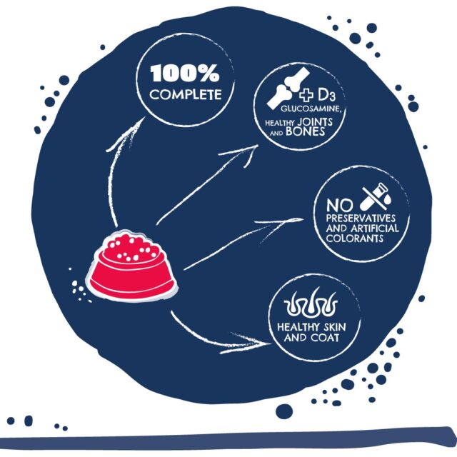TEO bogata w wołowinę Karma sucha dla psa 15kg - imagine 3
