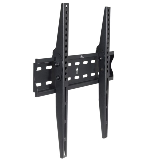 MACLEAN BRACKETS MC-862 Original Extra Sturdy Adjustable Easy Installation TV Bracket 26-55  40kg Universal Black max Vesa 400x400 - imagine 2