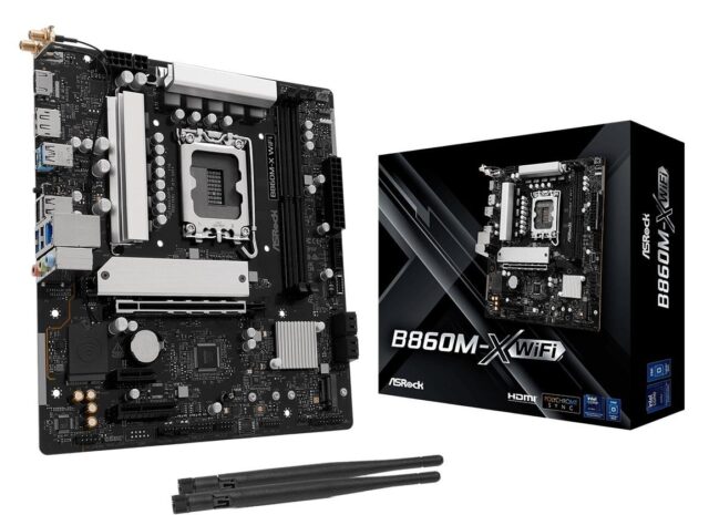 ASRock B860M-X WiFi motherboard - imagine 2