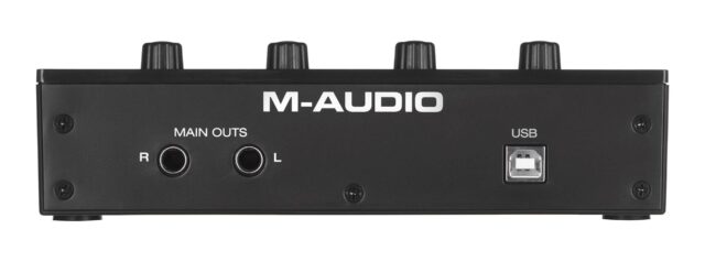 M-AUDIO M-Track Duo USB Audio interface Crystal preamplifier 16 bit 48 kHz Black - imagine 4