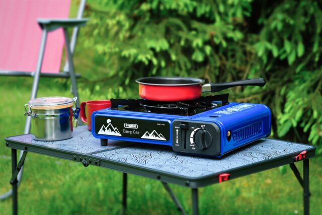 PROMIS 1-burner gas camping stove - imagine 3