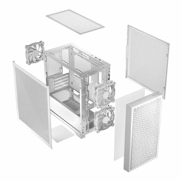 Logic DART PRO MINI USB-C PC Case White - imagine 6