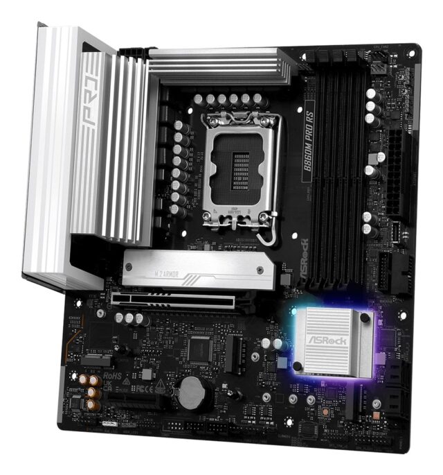 Asrock B860M Pro RS Intel B860 LGA 1851 (Socket V1) micro ATX - imagine 5