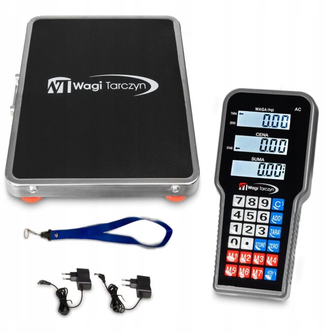 PLATFORM SCALE WAGI TARCZYN WT-095N 300kg - imagine 4