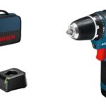 Bosch Akku-Bohrschrauber 12 V Li-Ion 1300 RPM Black  Blue  Red