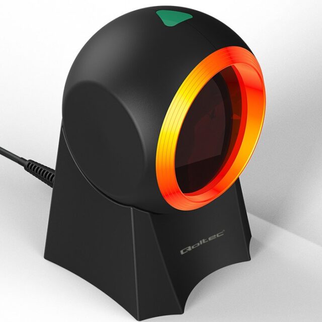 Qoltec 50857 Wired desktop barcode scanner 1D | 2D - imagine 3