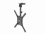 Gembird CM-55ST-01 Full motion TV ceiling mount  23  - 55   black - imagine 3