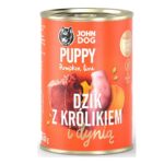 John Dog PUMPKIN SZCZENIAK dzik królik dynia 400g