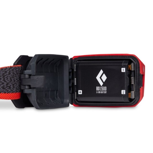 Black Diamond Storm 450 Black  Red Headband flashlight - imagine 5