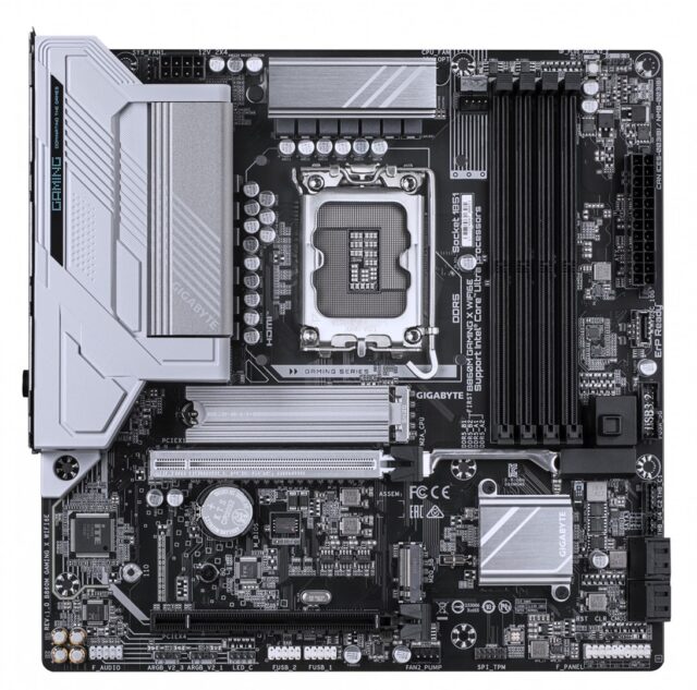 GIGABYTE B860M GAMING X WIFI6E Motherboard - Intel Core Ultra Series CPUs  8+1+2+2 Phases VRM  up to 9200MHz DDR5  1xPCIe 5.0 + 1xPCIe 4.0 M.2  2.5GbE LAN  WIFI 6E  USB 4 - imagine 2