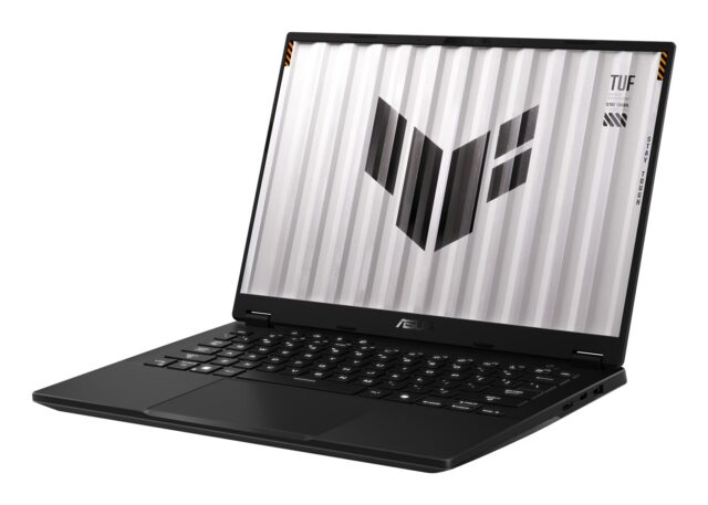 ASUS TUF Gaming A14 FA401UM-RG014 Ryzen 7 260 14.0 2.5K 165Hz IPS-level 400nits AG 16GB LPDDR5X SSD512 GeForce RTX 5060_8GB WLAN+BT Cam1080p 73WHrs NoOS Jaeger Gray - imagine 3