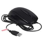 Activejet AMY-083 Mouse wired USB (optical; 1000 DPI; black) - imagine 4