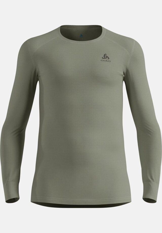 ODLO BL TOP crew neck l/s ACTIVE WARM long-sleeved thermal underwear  size M  grey - imagine 4
