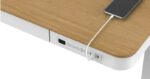 Activejet desk with electric height adjustment 140x70 ET119W-C white/oak - imagine 17