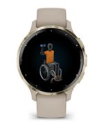 Garmin Venu 3S 3.05 cm (1.2 ) AMOLED 41 mm Digital 390 x 390 pixels Touchscreen Gold  Grey Wi-Fi GPS (satellite) - imagine 6