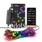 Twinkly Dots 60 RGB USB Smart Lights  3 m  Black