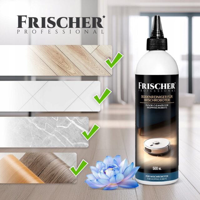 Liquid for mopping robots including wood Frischer 0 5l (concentrate) - imagine 4