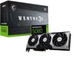 MSI VENTUS GeForce RTX5080 16G 3X OC NVIDIA GeForce RTX 5080 16 GB GDDR7