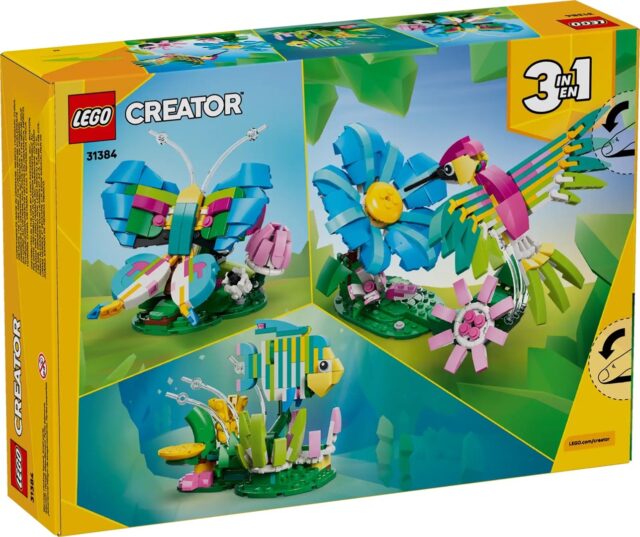 LEGO CREATOR 3 IN 1 31384 Wild Animals: Colorful Hummingbird - imagine 2