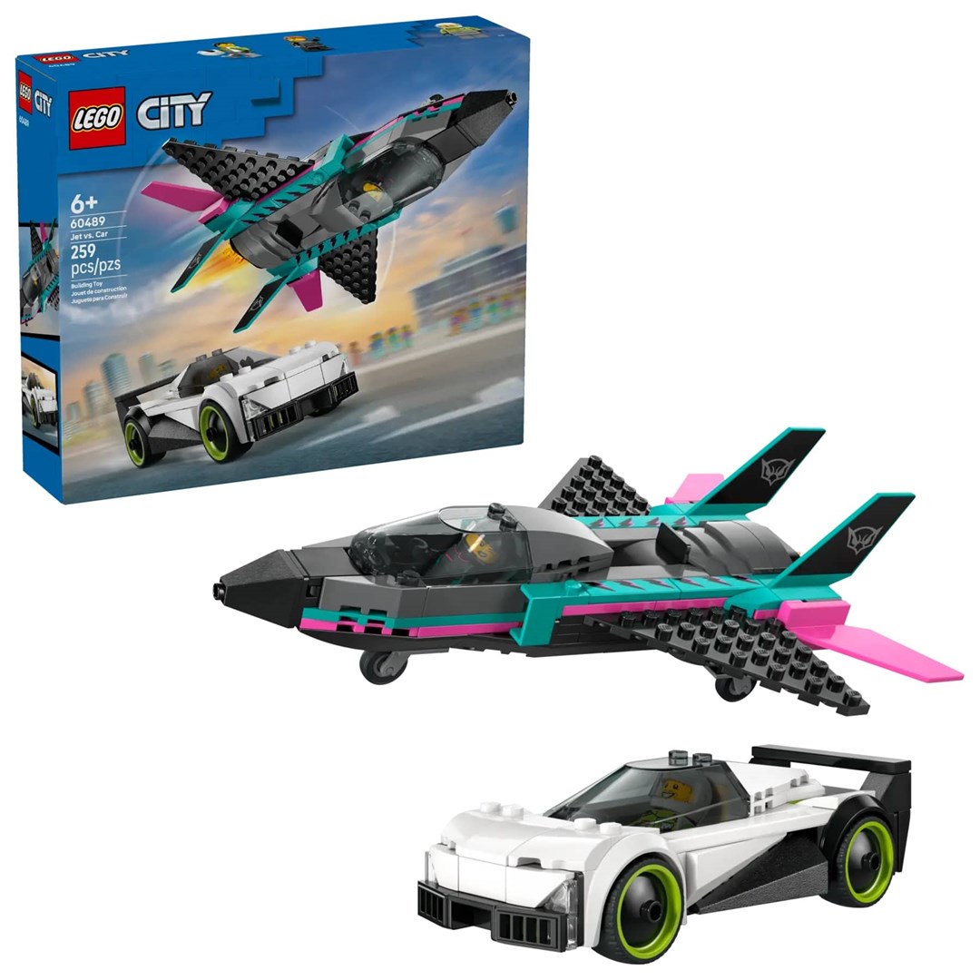 cps-63da048a1ba14c0132db5573c5d690e4-2026-01-18-20-44-30 LEGO CITY 60489 Jet vs Car - imagine 1