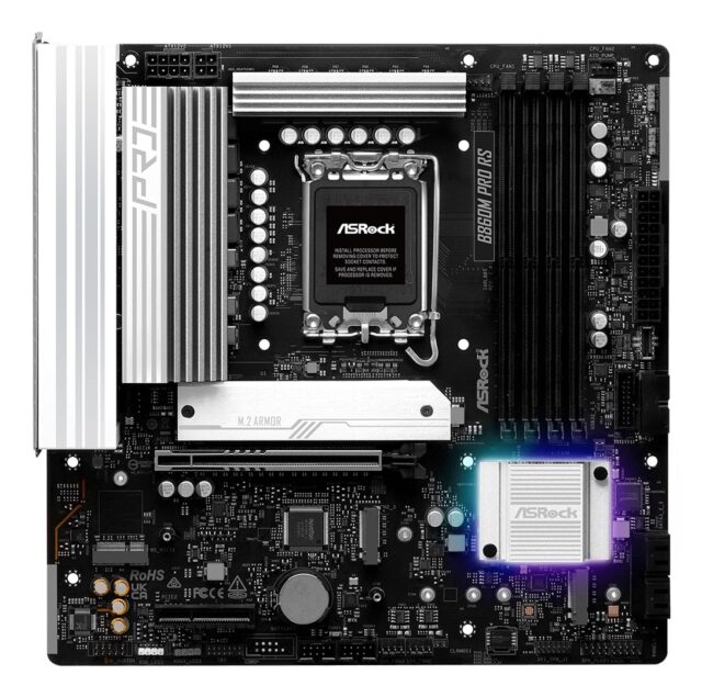 Asrock B860M Pro RS Intel B860 LGA 1851 (Socket V1) micro ATX - imagine 2