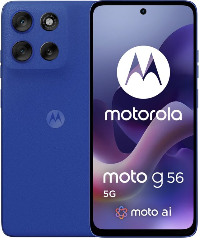 Motorola Moto g56 5G 8 GB 256 GB Dazzling Blue - imagine 2