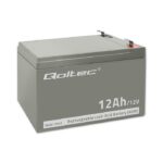 Qoltec 53049 AGM battery | 12V |  12Ah