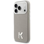 Case Karl Lagerfeld Karl Head Logo       MagSafe for iPhone 17 Pro grey - imagine 2