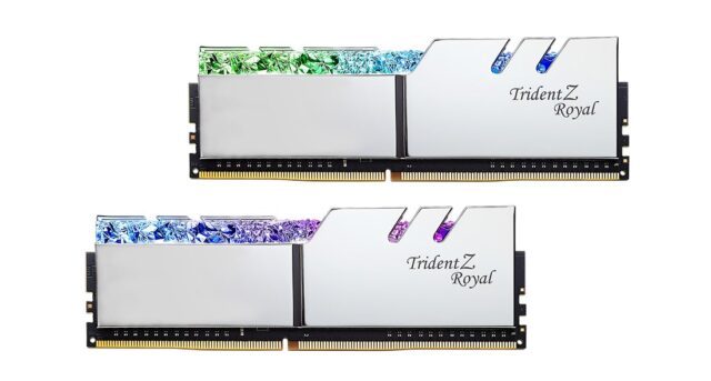 G.Skill Trident Z Royal F4-3600C18D-32GTRS memory module 32 GB 2 x 16 GB DDR4 3600 MHz - imagine 2