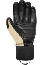 REUSCH MASTER PRO GLOVES SIZE 8.5 BEIGE AND BLACK - imagine 3