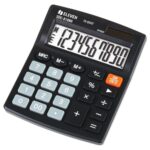 ELEVEN calculator office SDC-810NR  10-digit display  dual-powered  black