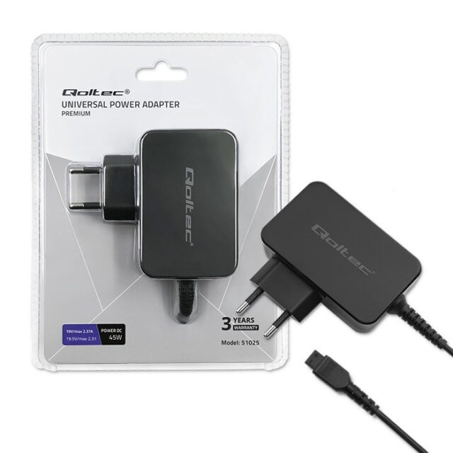 Qoltec 51025 power adapter/inverter Black - imagine 8