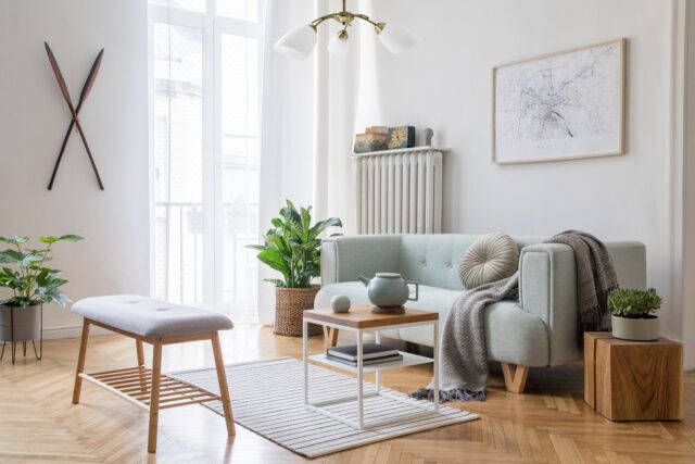 Activejet Classic ceiling chandelier pendant lamp NIKITA Patina triple 3xE27 for living room - imagine 4